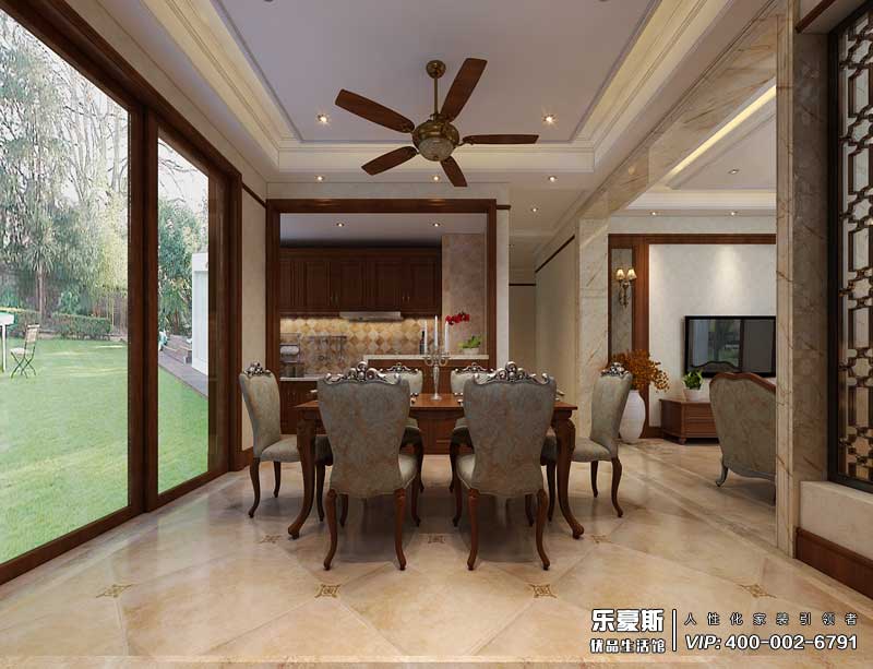 中儲七星公館美式風(fēng)格裝修效果圖