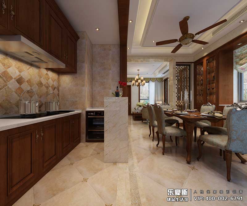 中儲七星公館美式風(fēng)格裝修效果圖