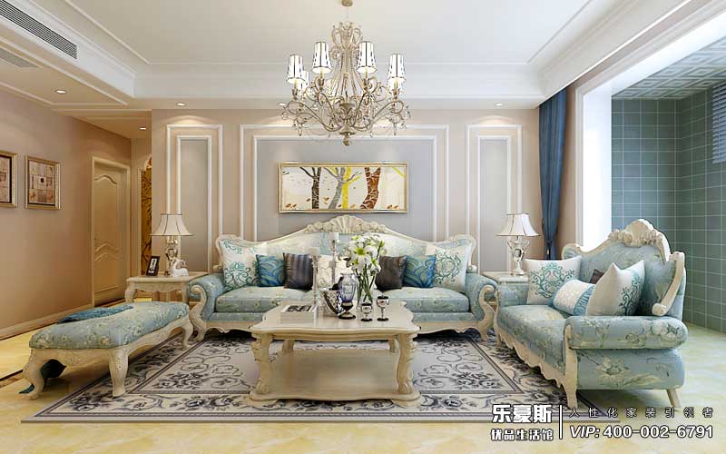 東勝紫御公園廣場(chǎng)美式風(fēng)格裝修