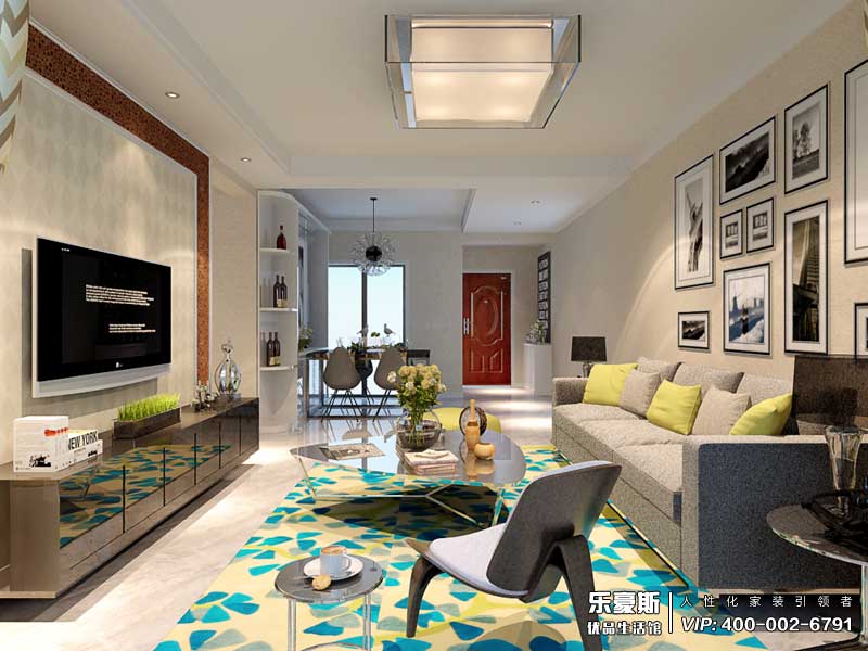 石銅府現(xiàn)代風格裝修效果圖