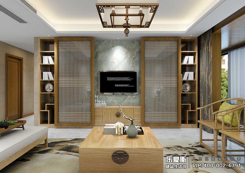 鑫界王府新中式風格裝修效果圖