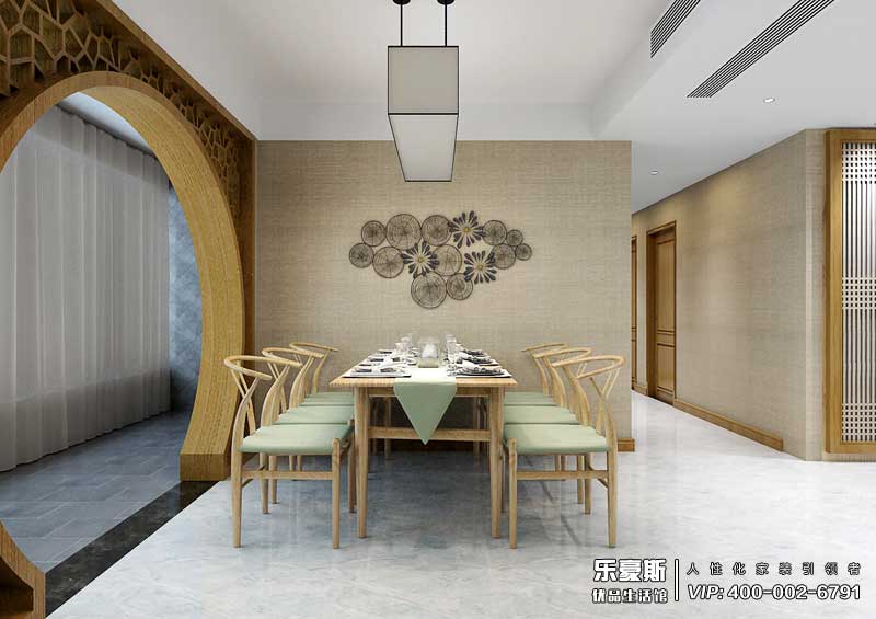 鑫界王府新中式風格裝修效果圖