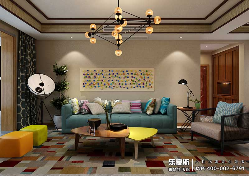 國仕山新中式風(fēng)格裝修效果圖