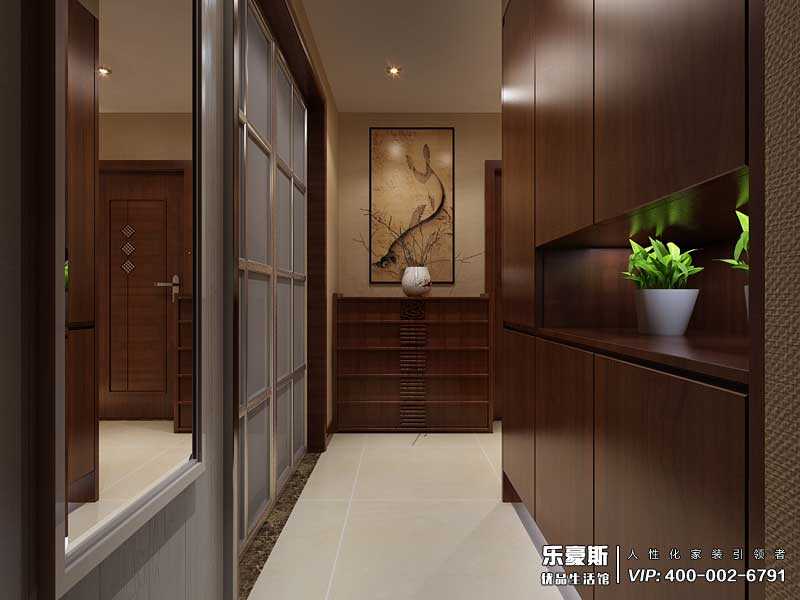 林蔭大院新中式風(fēng)格裝修