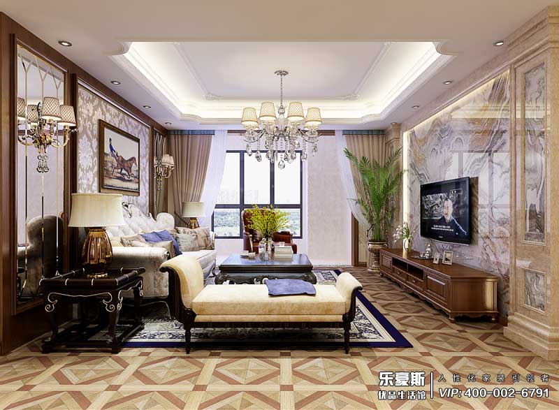 云科中心美式風格裝修效果圖