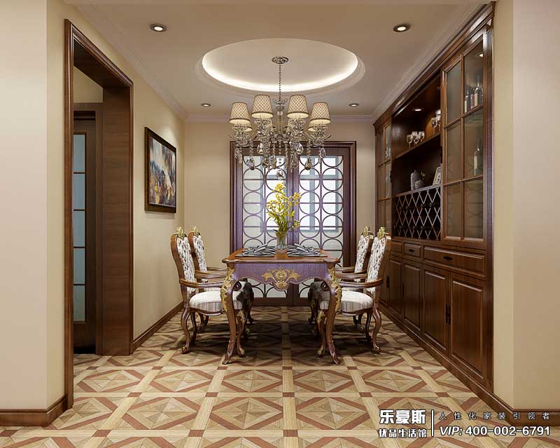 云科中心美式風格裝修效果圖