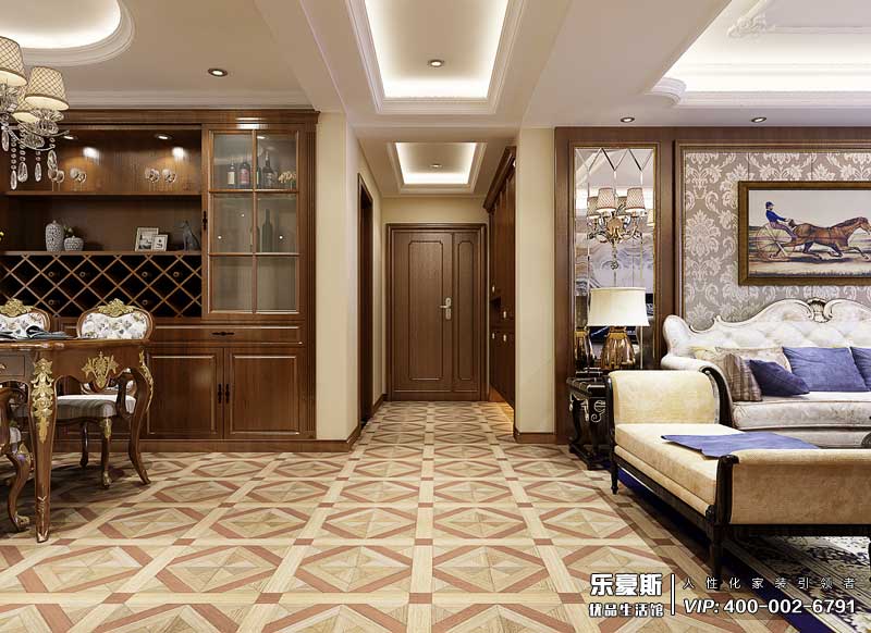 云科中心美式風格裝修效果圖