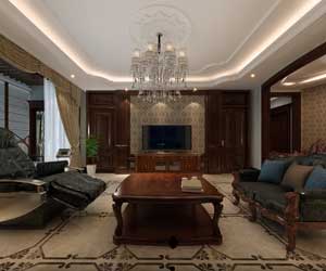 天山國(guó)賓一號(hào)簡(jiǎn)美風(fēng)格裝修設(shè)計(jì)，體會(huì)美式的自由與浪漫