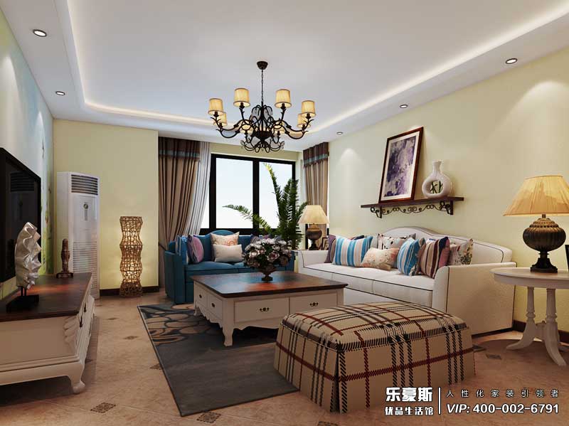 石家莊世紀公館地中海風(fēng)格裝修設(shè)計