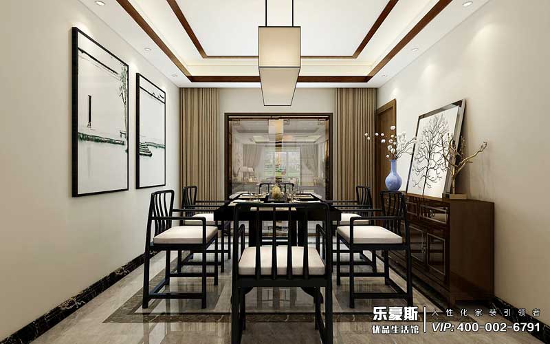 鑫界王府新中式風格裝修