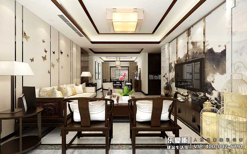 鑫界王府新中式風格裝修