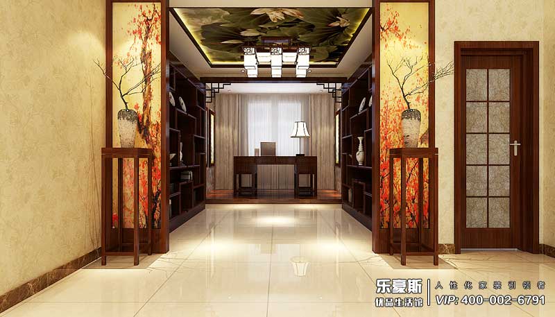 盛景八方中式風(fēng)格裝修效果圖