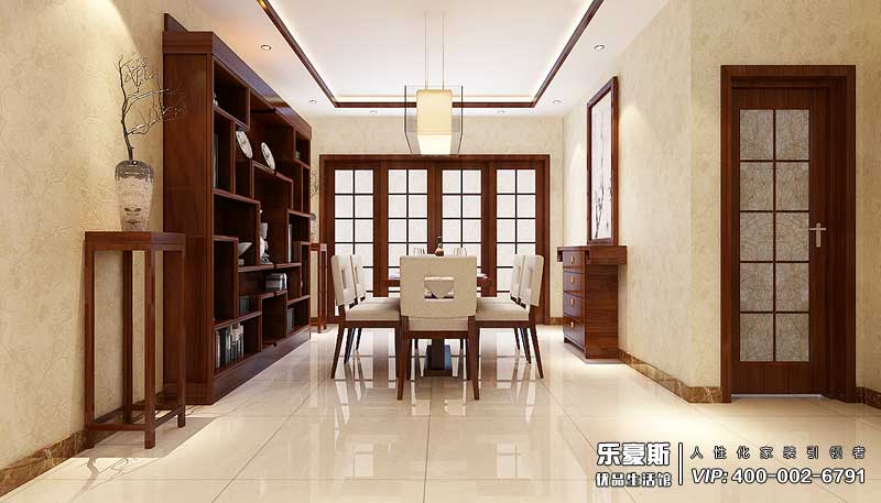 盛景八方中式風(fēng)格裝修效果圖