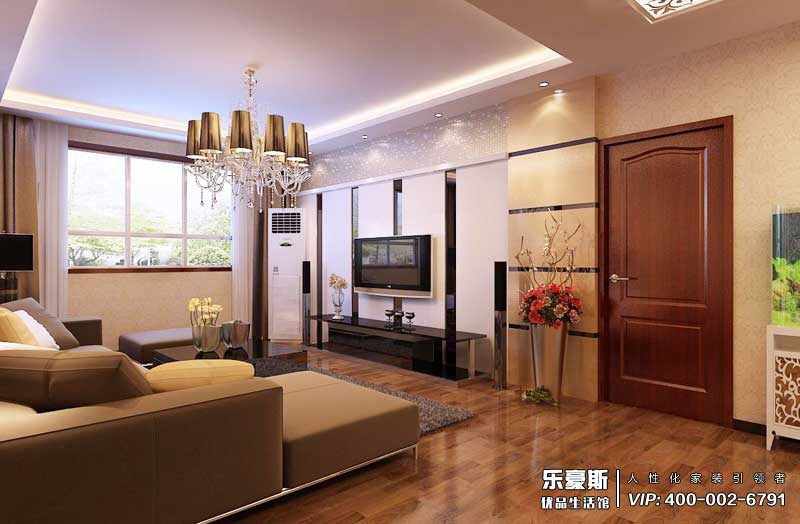 天山國賓一號現(xiàn)代風格裝修效果圖