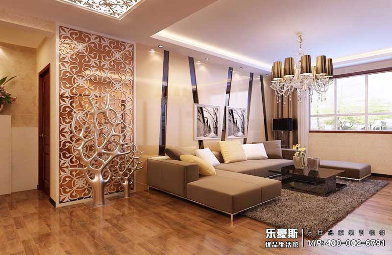 天山國賓一號現(xiàn)代風格裝修效果圖