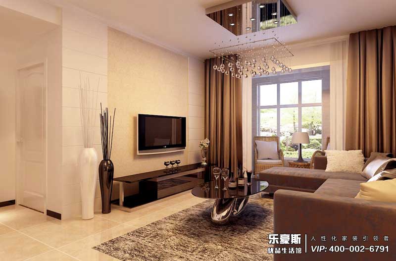 盛紫中央公園現(xiàn)代風(fēng)格裝修效果圖