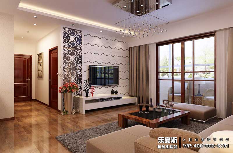 藍(lán)山國際混搭風(fēng)格裝修效果圖