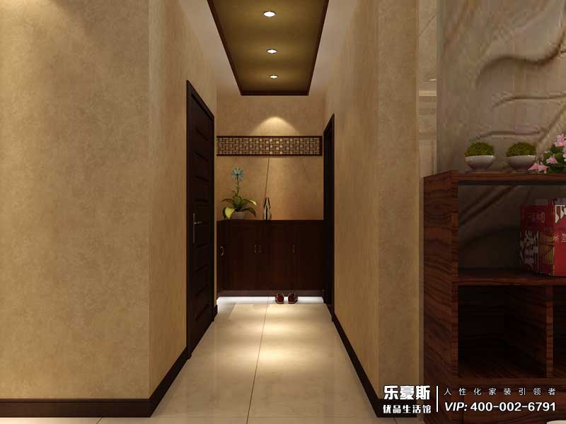 林蔭大院中式風格裝修設計