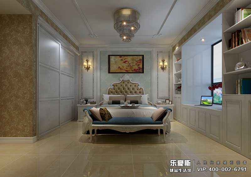 東勝紫御公園廣場(chǎng)法式風(fēng)格裝修效果圖