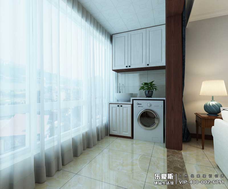 恒潤(rùn)時(shí)代廣場(chǎng)美式風(fēng)格裝修效果圖