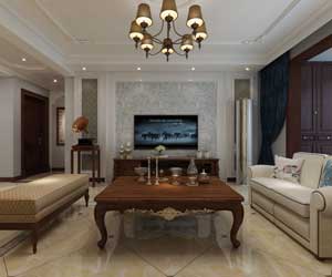 恒潤(rùn)時(shí)代廣場(chǎng)美式風(fēng)格裝修效果圖