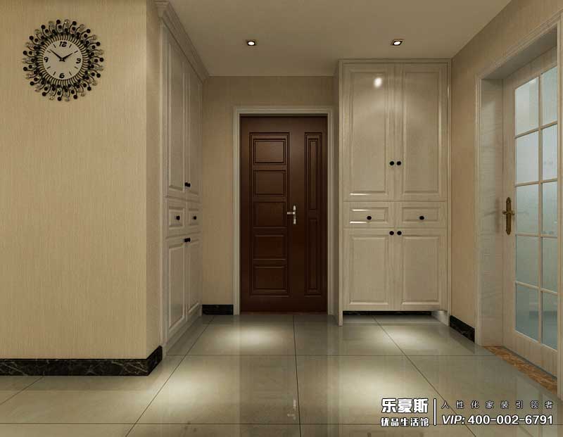 星湖國際花園簡歐風格裝修效果圖