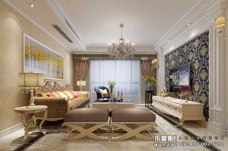 石家莊陽(yáng)光里歐式風(fēng)格裝修效果圖