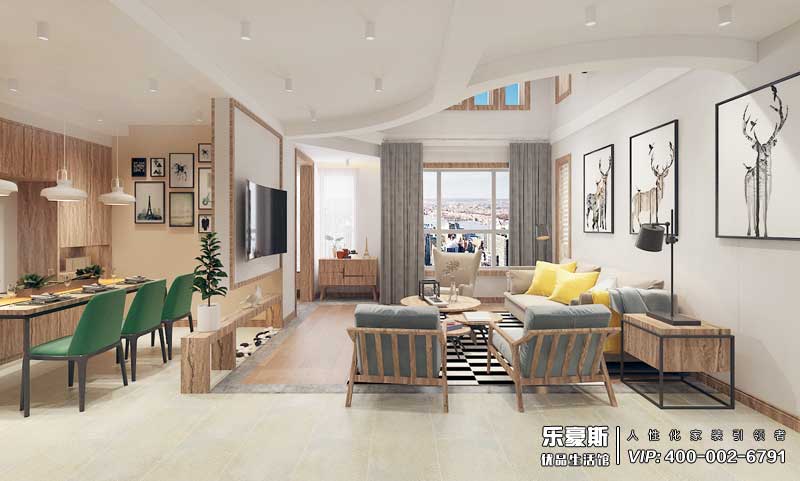 聯(lián)邦名都混搭風(fēng)格裝修效果圖