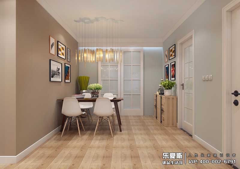 藍(lán)山國(guó)際北歐風(fēng)格裝修效果圖