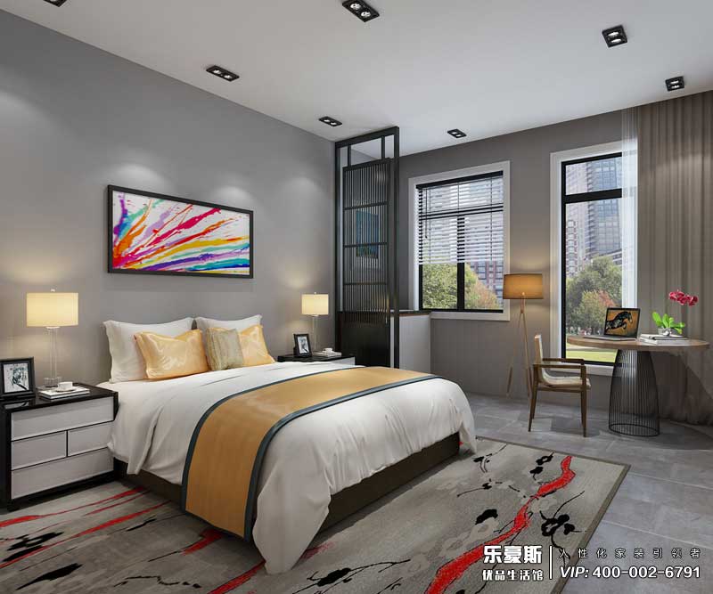 帕克公館現(xiàn)代風(fēng)格裝修效果圖