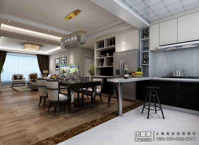 天山熙湖現(xiàn)代簡(jiǎn)約風(fēng)格裝修效果圖