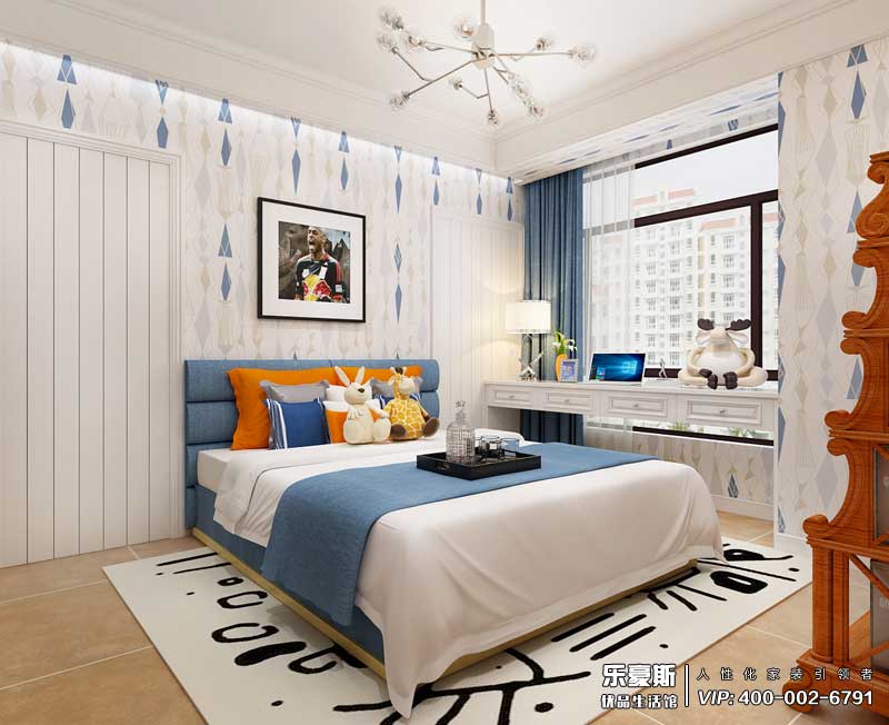 御河上院165平米美式風格裝修效果圖