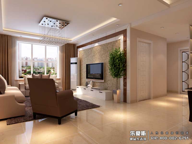 御河上院120平米現(xiàn)代風格裝修效果圖