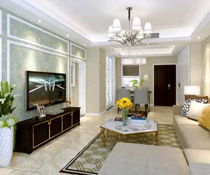 潤德天悅城現(xiàn)代簡約風(fēng)格裝修效果圖