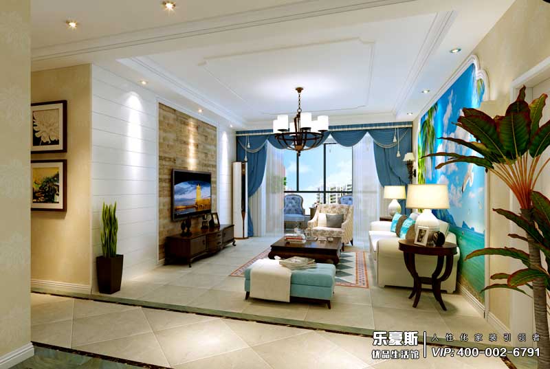 林蔭大院簡美風格裝修效果圖