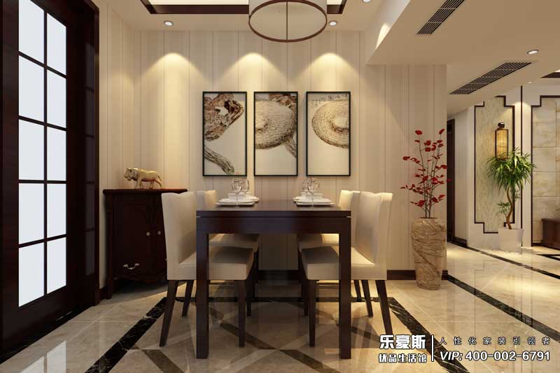 匯君城新中式風(fēng)格裝修效果圖