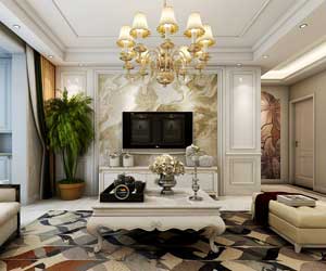 石家莊林蔭大院簡歐風(fēng)格裝修效果圖