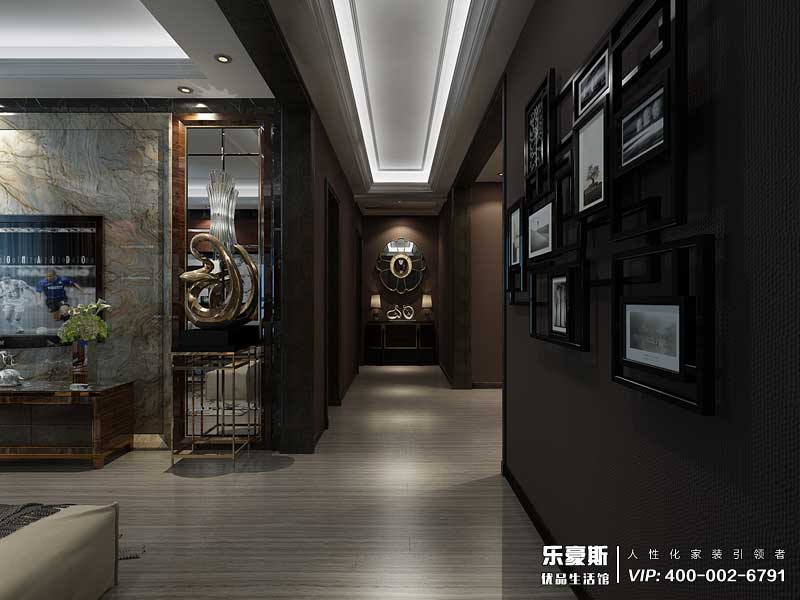 觀峰嘉邸后現(xiàn)代風(fēng)格裝修效果圖