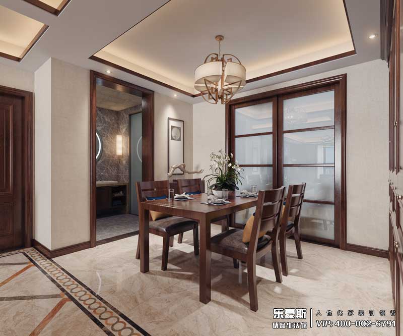 想象國(guó)際新中式風(fēng)格裝修效果圖