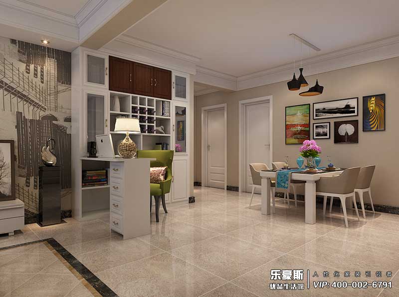 2017石家莊四室兩廳兩衛(wèi)裝修效果圖