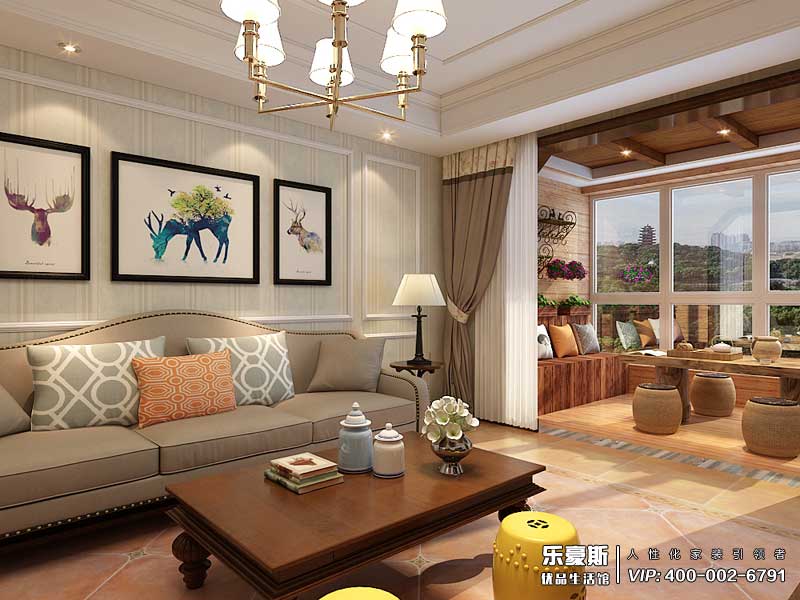 盛世御城美式風(fēng)格裝修效果圖