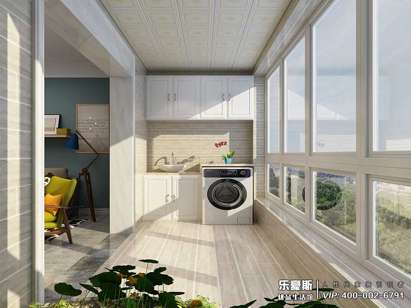 林蔭大院北歐風格裝修設計效果圖