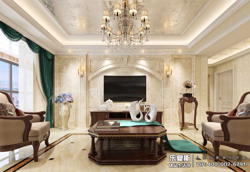 同祥城三室兩廳裝修效果圖