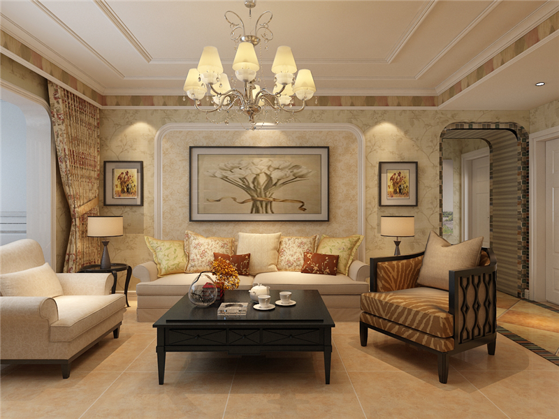 天海譽天下/簡約美式/95㎡/兩室兩廳