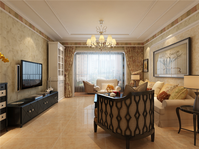 天海譽(yù)天下/簡(jiǎn)約美式/95㎡/兩室兩廳 天海譽(yù)天下/簡(jiǎn)約美式/95㎡/兩室兩廳