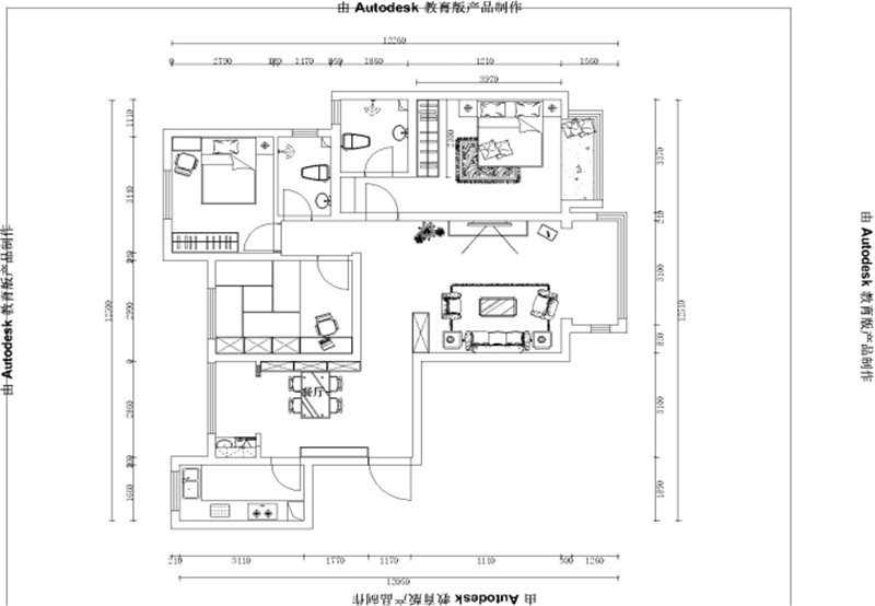 星河盛世/港式風情/130㎡/三室兩廳