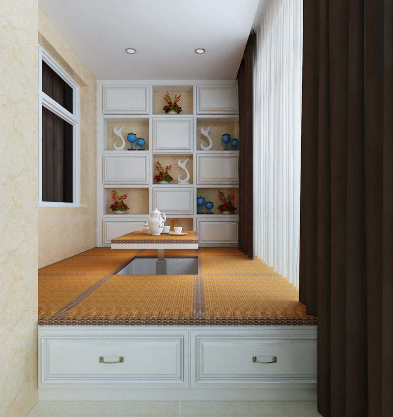 盛邦二期139平米三室兩廳簡歐風(fēng)格 盛邦二期139平米三室兩廳簡歐風(fēng)格