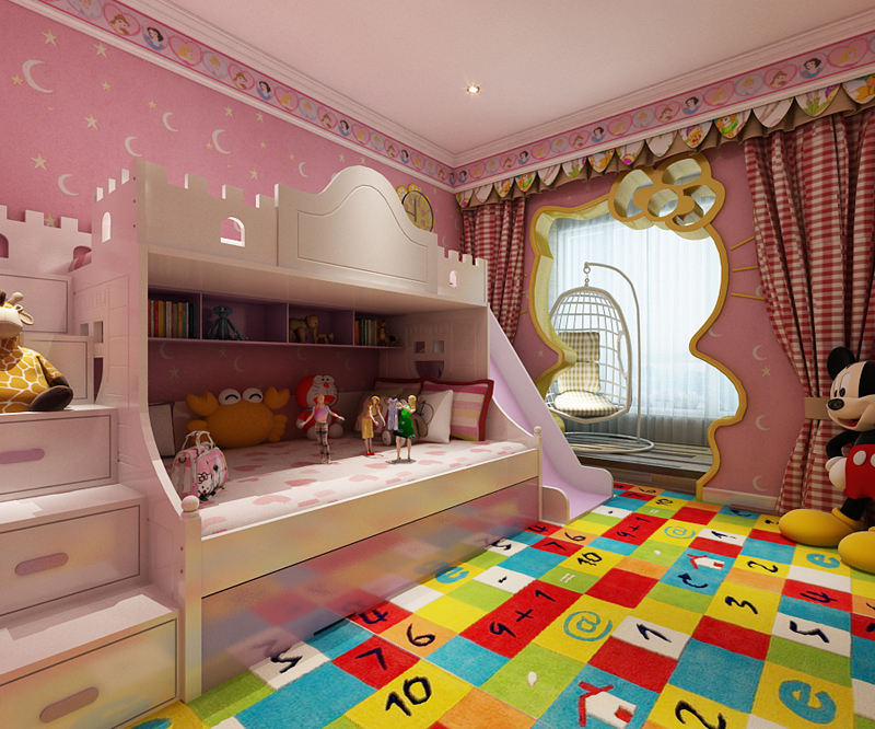 藍(lán)山印象148㎡三室兩廳美式風(fēng)格 藍(lán)山印象148㎡三室兩廳美式風(fēng)格