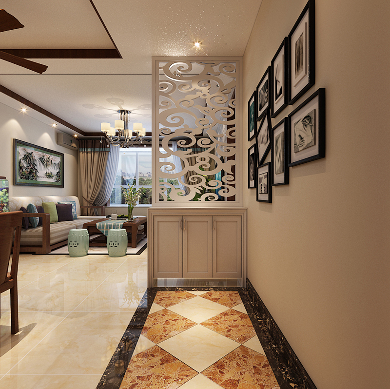 瀚唐136㎡四室兩廳簡中式