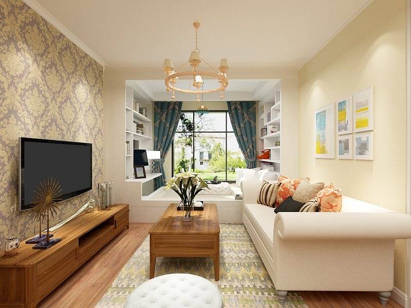 天海譽天下/88平米/美式風(fēng)格